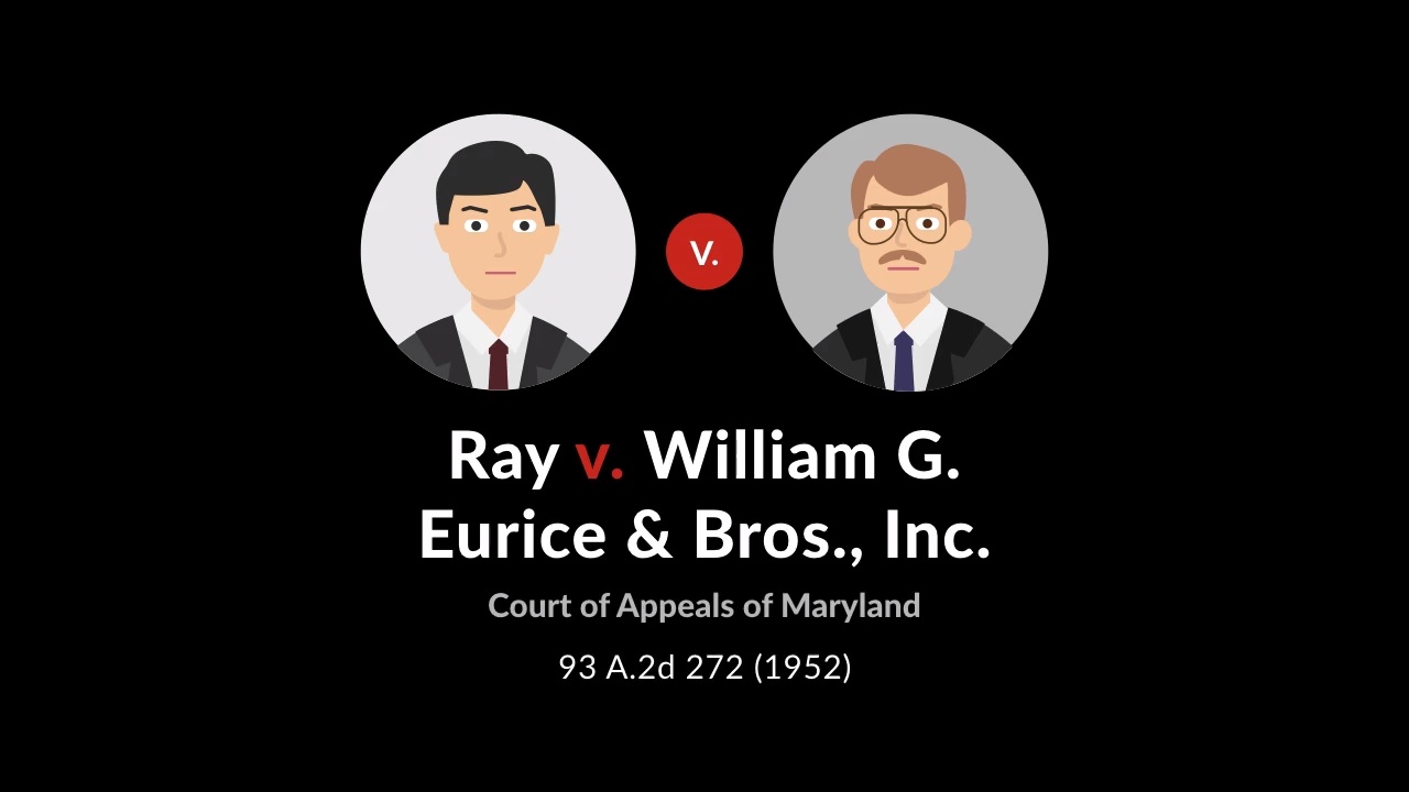 Ray v william g eurice