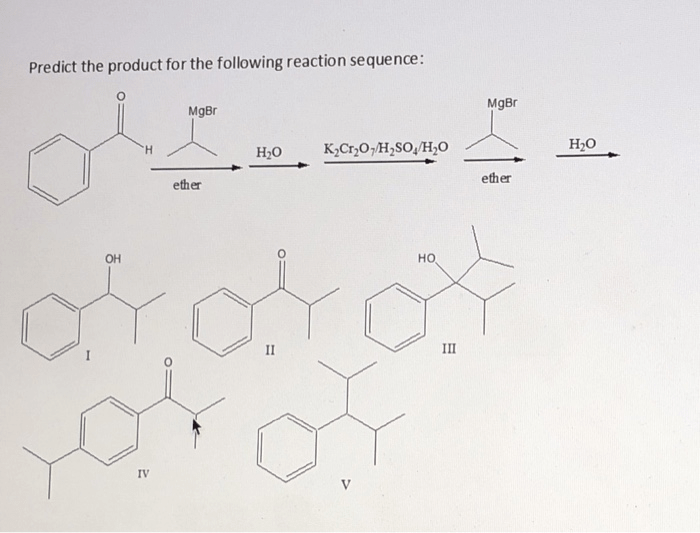 Show solved reaction sequence shown give transcribed problem text been has