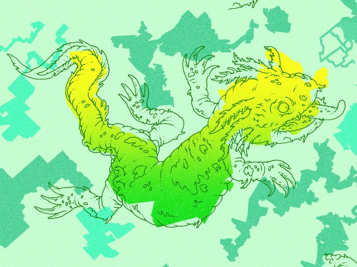 Gerrymandering massachusetts mathematicians salamander 1812 governor gerry coined